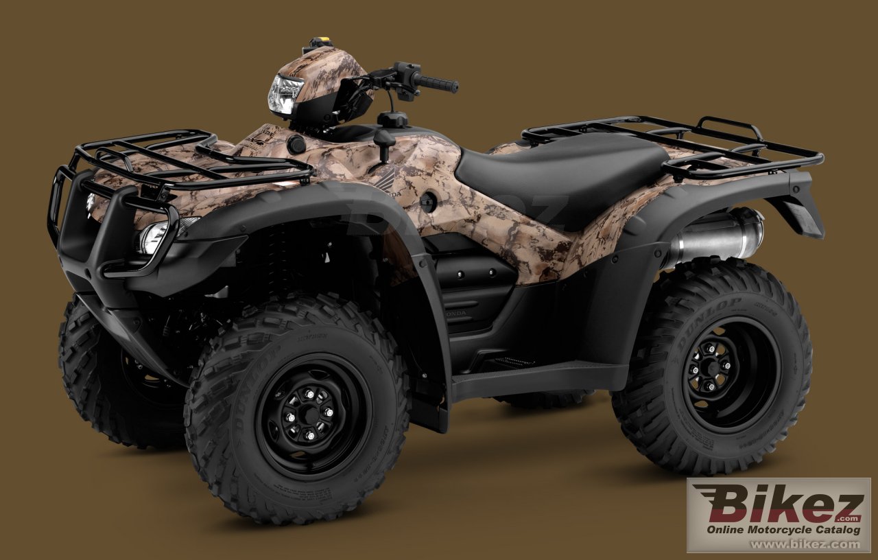 Honda FourTrax Foreman Rubicon GPScape Poster